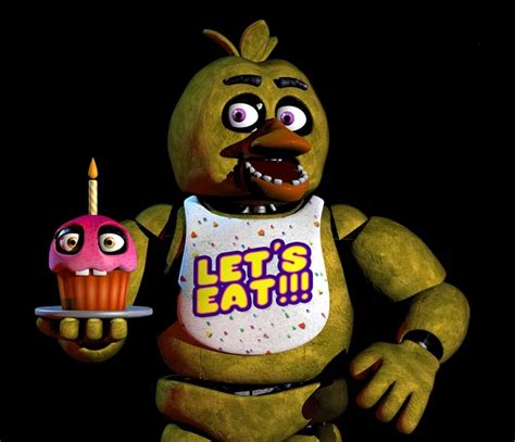 why does chica have a cupcake